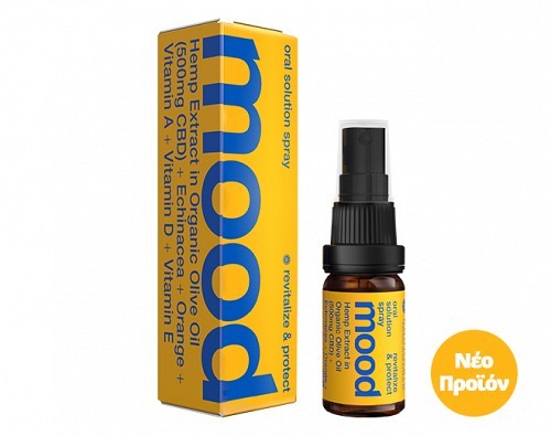 Mood Revitalize & Protect Οral Spray CBD 500mg (10ml)