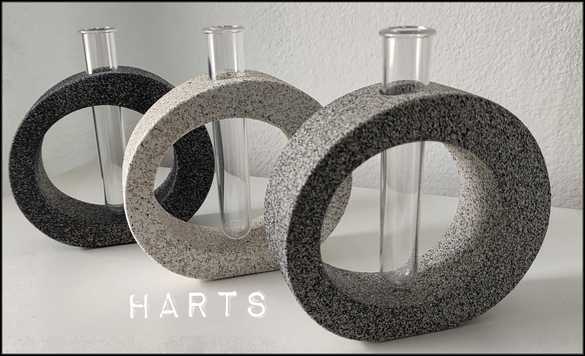 Εφέ πέτρας χρώματος μαύρο-μπεζ-καφέ γκρι