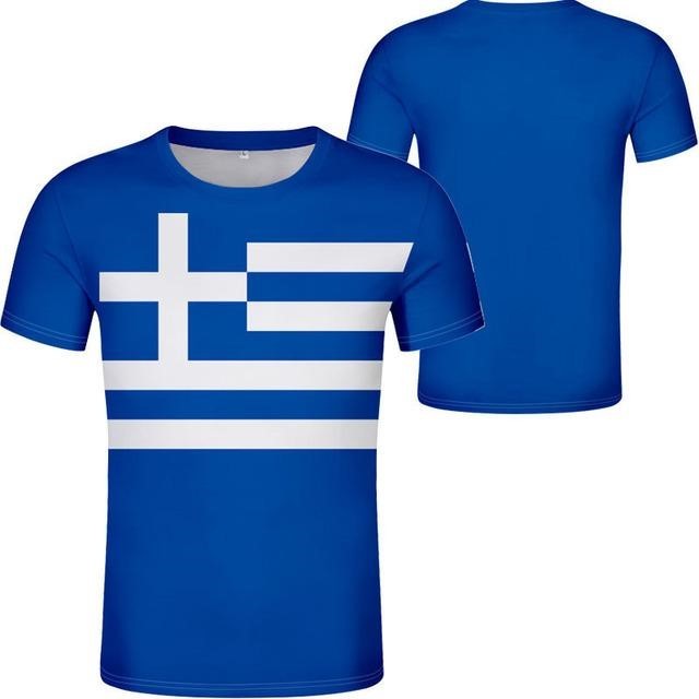 T-SHIRT ΕΛΛΗΝΙΚΗ ΣΗΜΑΙΑ ΜΠΛΕ ΜΠΛΟΥΖΑ