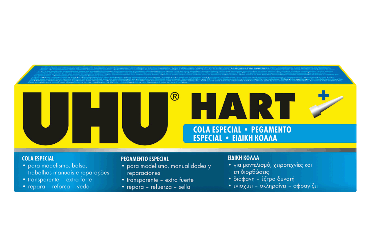 ΚΟΛΛΑ UHU HART 35gr/33ml 40936