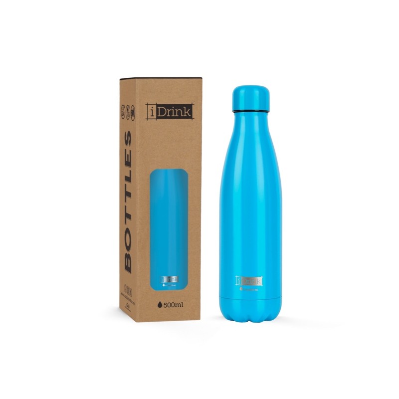 ΠΑΓΟΥΡΙ i DRINK ID0001 THERM BOTTLE 500ml BLUE