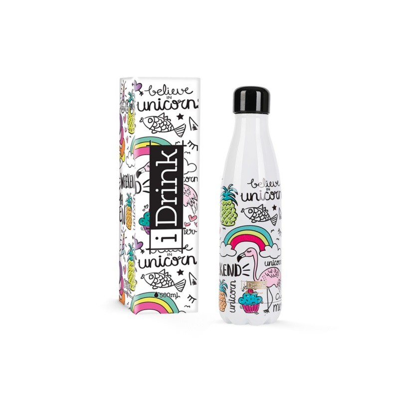 ΠΑΓΟΥΡΙ i DRINK ID0009 THERM BOTTLE 500ml UNICORN