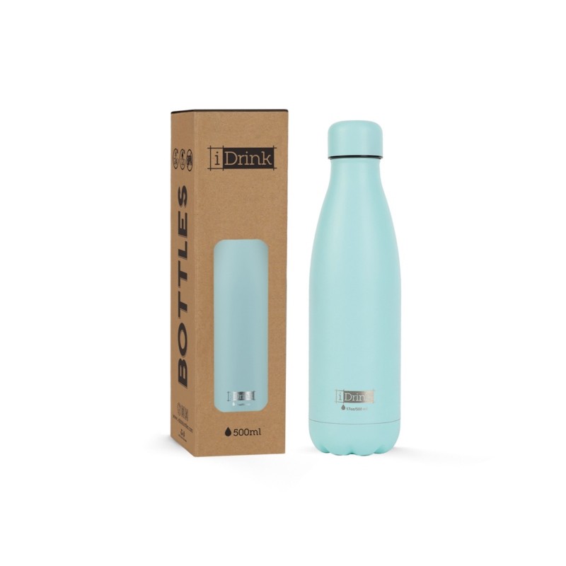 ΠΑΓΟΥΡΙ i DRINK ID0014 THERM BOTTLE 500ml MINT GRE