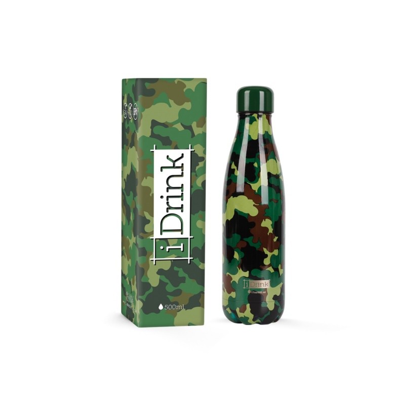 ΠΑΓΟΥΡΙ i DRINK ID0026 THERM BOTTLE 500ml MIMETIC*