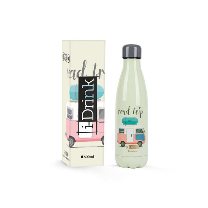ΠΑΓΟΥΡΙ i DRINK ID0047 THERM BOTTLE 500ml ROAD TRIP