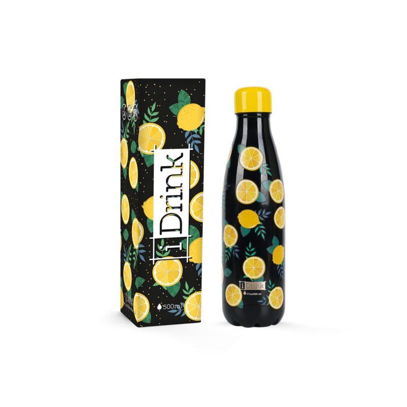 ΠΑΓΟΥΡΙ i DRINK ID0071 THERM BOTTLE 500ml LEMON