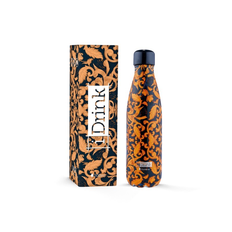 ΠΑΓΟΥΡΙ i DRINK ID0078 THERM BOTTLE 500ml BAROQUE