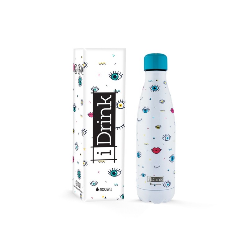 ΠΑΓΟΥΡΙ i DRINK ID0083 THERM BOTTLE 500ml EYES