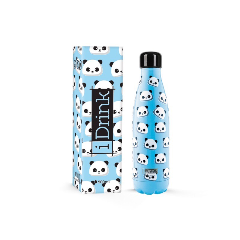 ΠΑΓΟΥΡΙ i DRINK ID0090 THERM BOTTLE 500ml PANDA