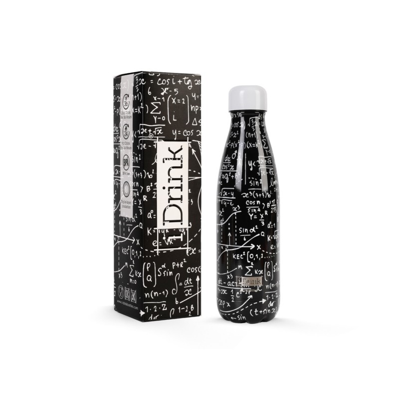 ΠΑΓΟΥΡΙ i DRINK ID0094 THERM BOTTLE 500ml MATH