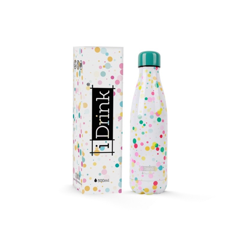 ΠΑΓΟΥΡΙ i DRINK ID0096 THERM BOTTLE 500ml BUBBLE