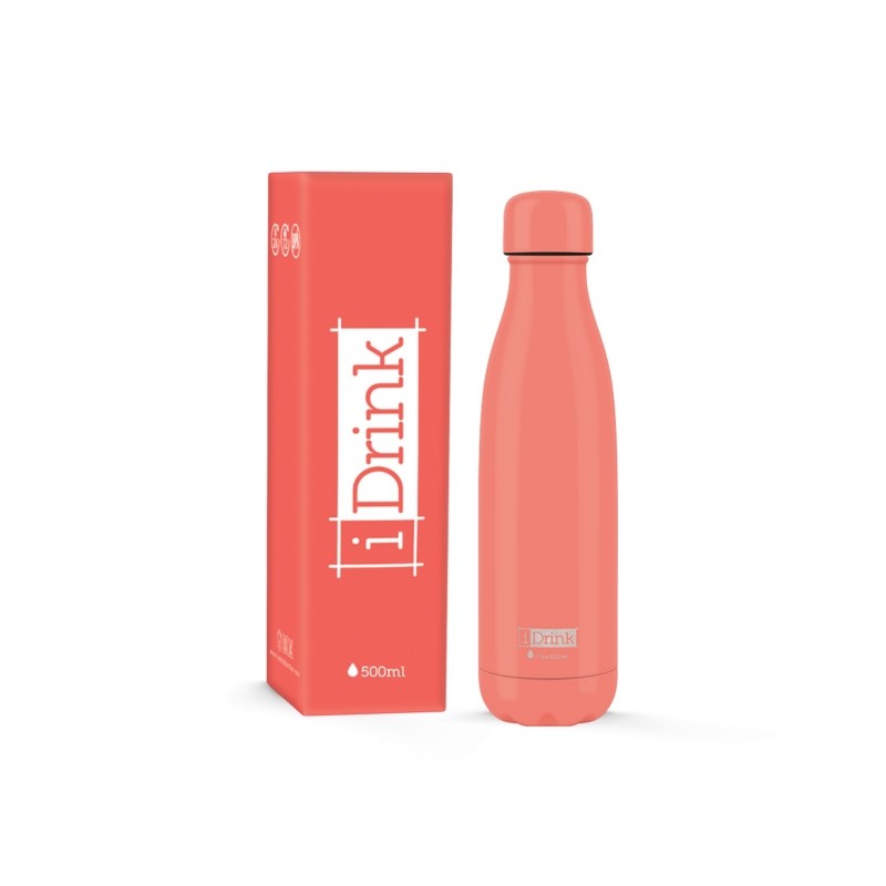 ΠΑΓΟΥΡΙ i DRINK ID0405 THERM BOTTLE 500ml CORAL