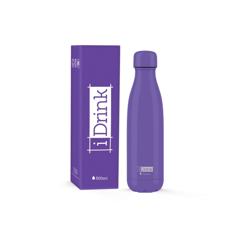 ΠΑΓΟΥΡΙ i DRINK ID0407 THERM BOTTLE 500ml PURPLE