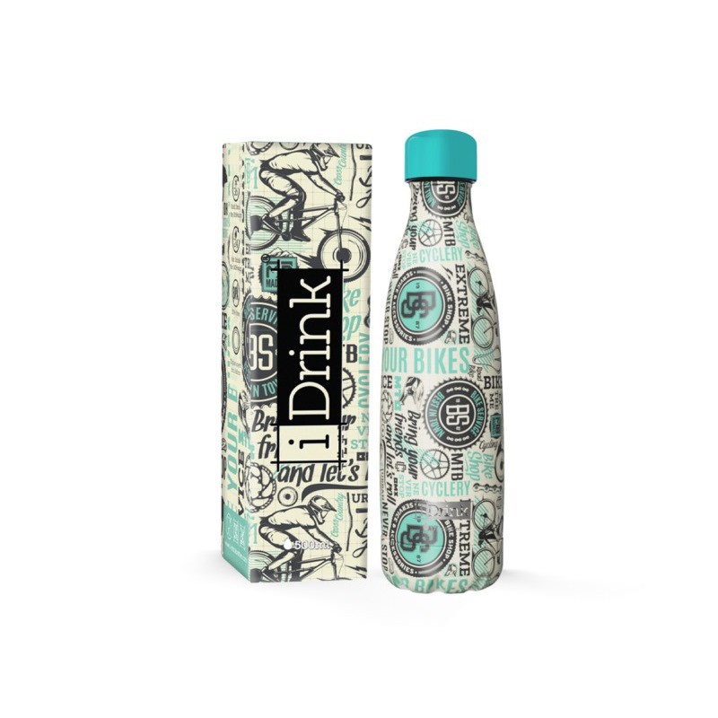 ΠΑΓΟΥΡΙ i DRINK ID0420 THERM BOTTLE 500ml BIKE