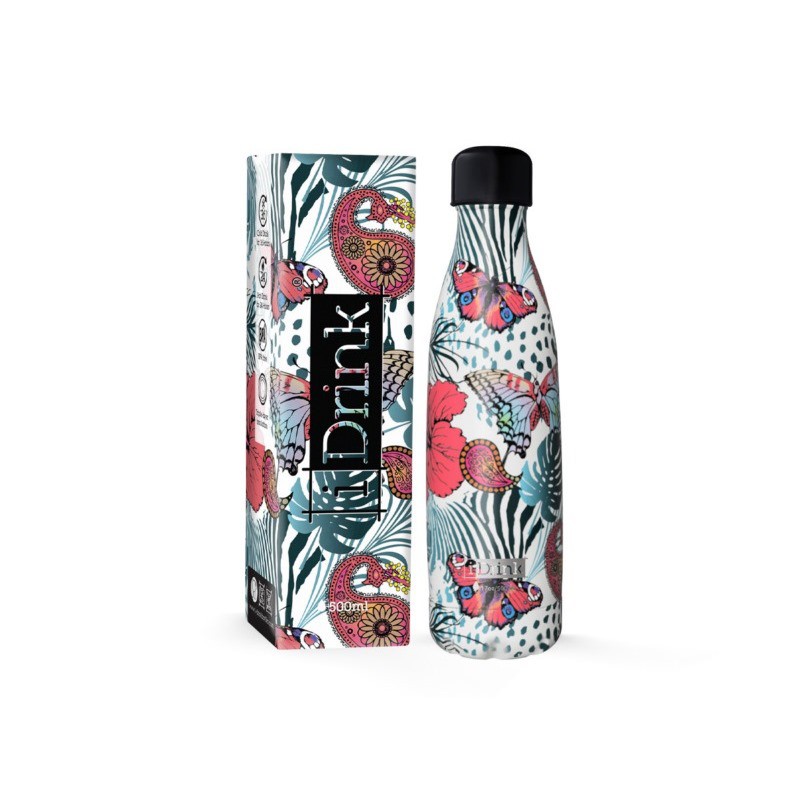 ΠΑΓΟΥΡΙ i DRINK ID0421 THERM BOTTLE 500ml BUTTERFLY