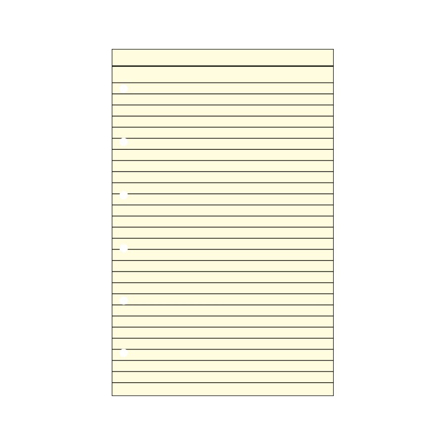 ΦΥΛΛΑ ΣΗΜΕΙΩΣΕΩΝ ΜΕ ΓΡΑΜΜΟΓΡΑΦΗΣΗ - KITPINΑ (POCKET)