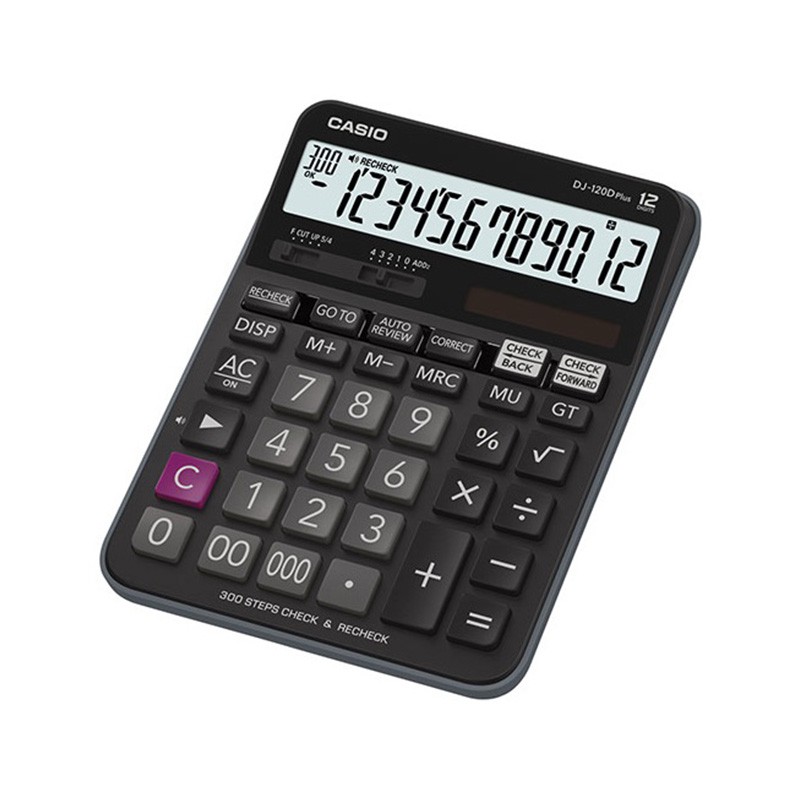 ΑΡΙΘΜΟΜΗΧΑΝΗ CASIO DJ-120 D PLUS CHECK 12 ΨΗΦΙΩΝ