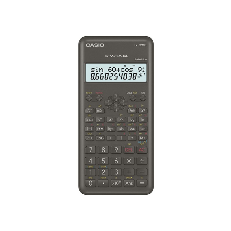 ΑΡΙΘΜΟΜΗΧΑΝΗ CASIO FX-82MS 2nd EDITION ΕΠΙΣΤΗΜΟΝΙΚΗ 240FUN