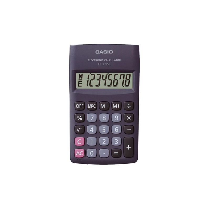ΑΡΙΘΜΟΜΗΧΑΝΗ CASIO HL-815L 8 ΨΗΦΙΩΝ ΤΣΕΠΗΣ