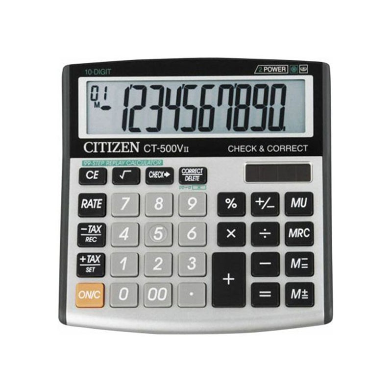 ΑΡΙΘΜΟΜΗΧΑΝΗ CITIZEN CT-500VII CHECK 10 ΨΗΦΙΩΝ