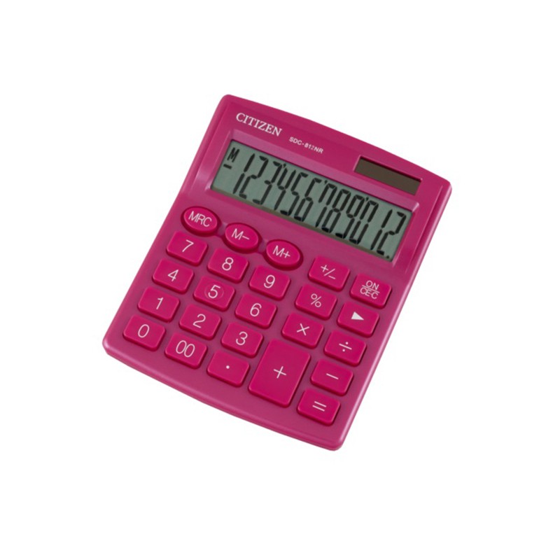 ΑΡΙΘΜΟΜΗΧΑΝΗ CITIZEN SDC-812NRPKE PINK 12 ΨΗΦΙΩΝ