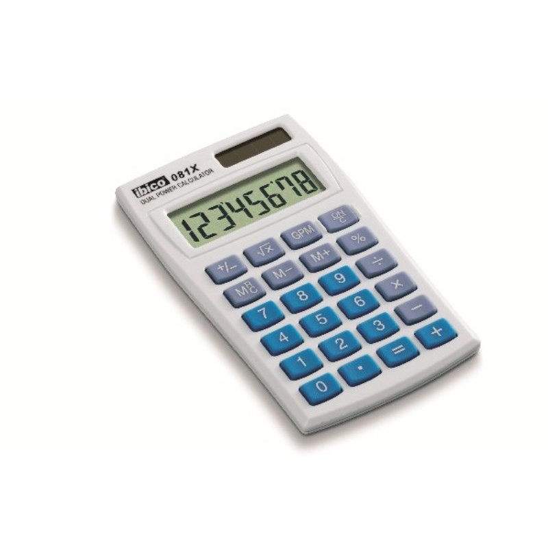 ΑΡΙΘΜΟΜΗΧΑΝΗ IBICO   081X 8 ΨΗΦΙΩΝ POCKET