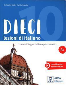 DIECI LEZIONI DI ITALIANO A1 LIBRO (+ E-BOOK)