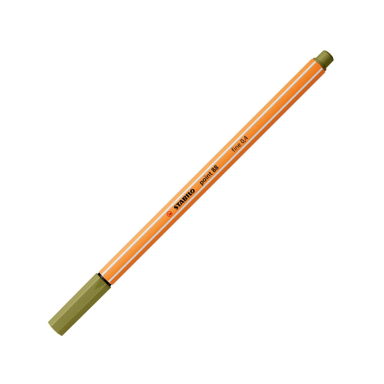 ΜΑΡΚΑΔΟΡΟΙ STABILO 88/37 MUD GREEN 0,4mm