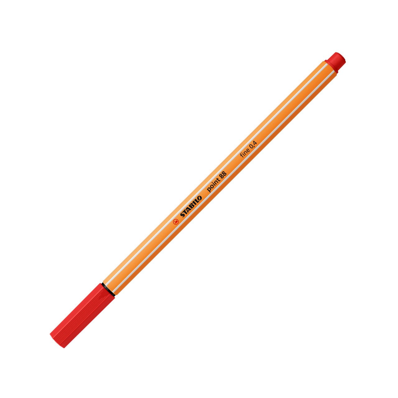 ΜΑΡΚΑΔΟΡΟΙ STABILO 88/40 RED 0,4mm