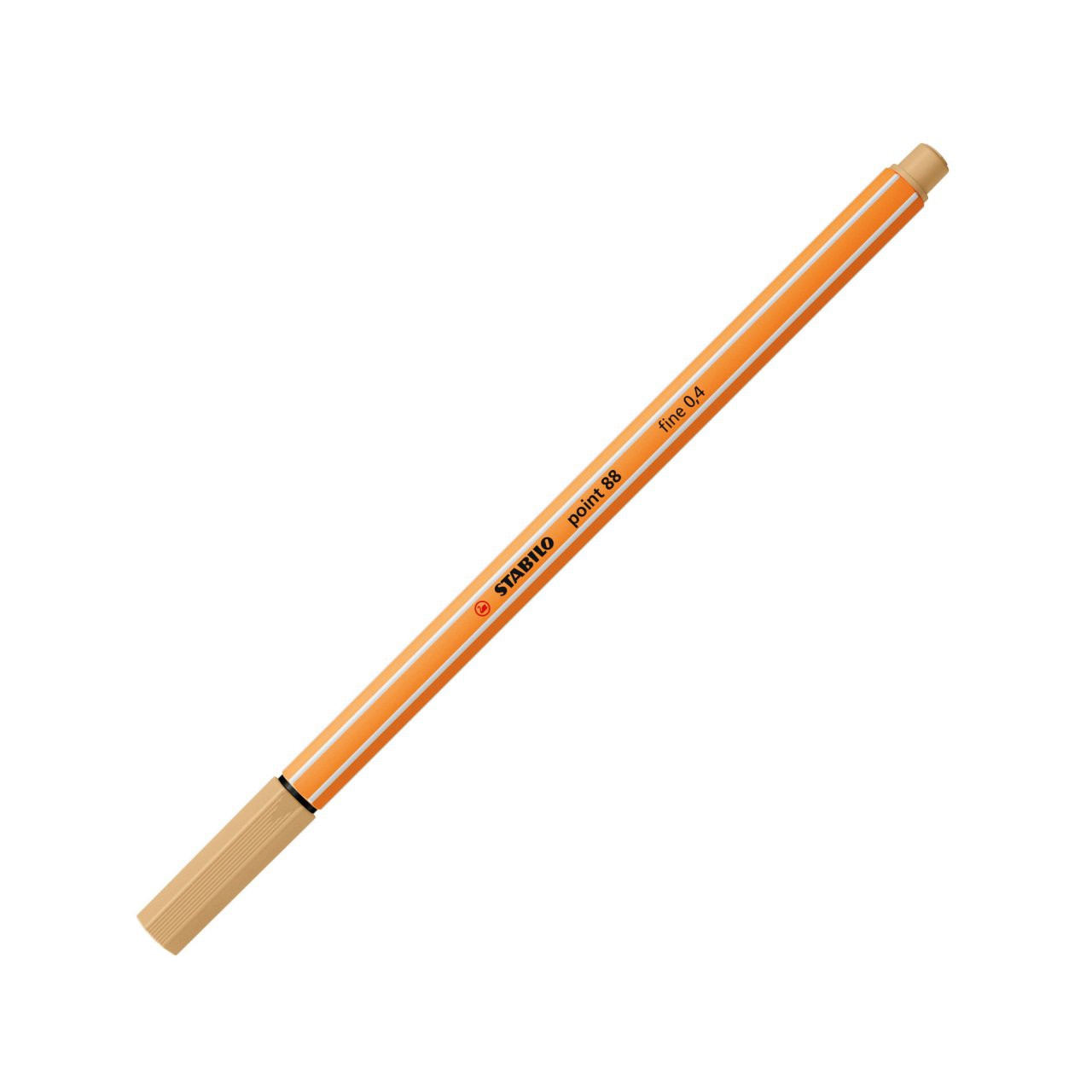 ΜΑΡΚΑΔΟΡΟΙ STABILO 88/88 LIGHT OCHRE 0,4mm