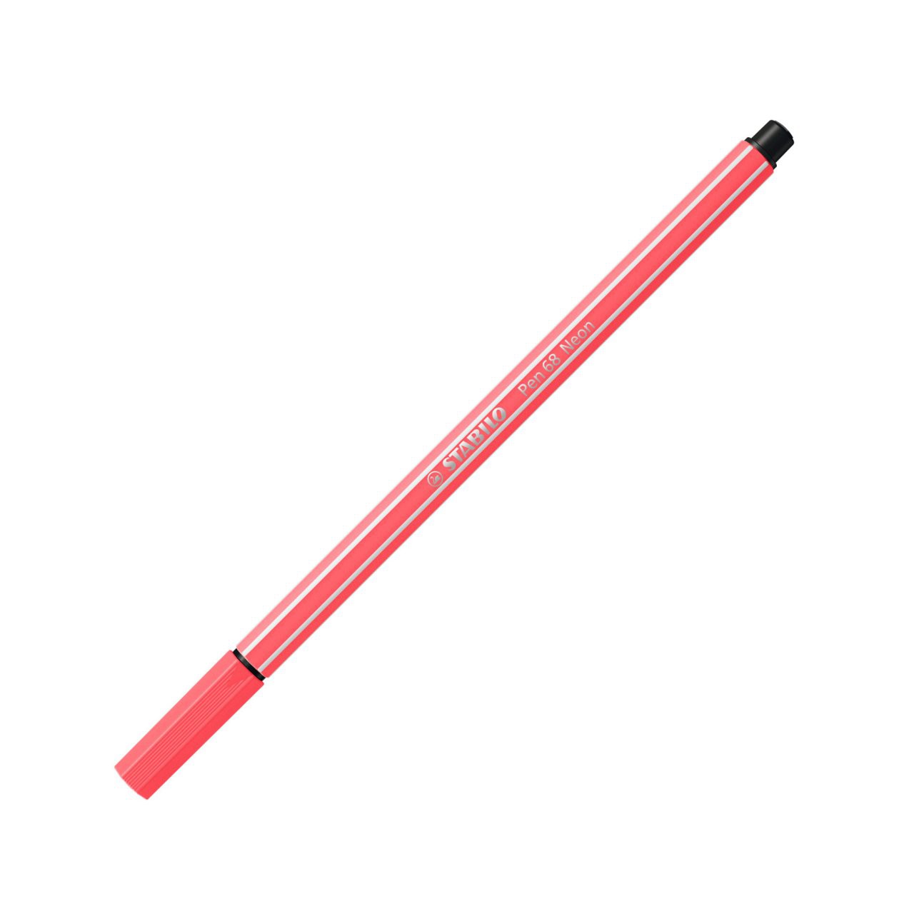 ΜΑΡΚΑΔΟΡΟΙ STABILO ΖΩΓΡΑΦΙΚΗΣ  68/040 FLUO RED 1mm