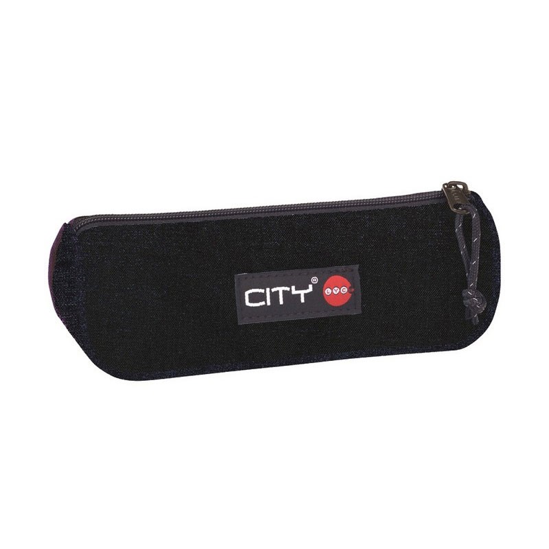 ΚΑΣΕΤΙΝΑ CITY ECLAIR 19099 MELANGE BLACK 1zip