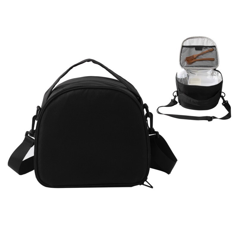ΤΣΑΝΤΑΚΙ i DRINK ID6051 LUNCH BLACK 24X19,8X22cm