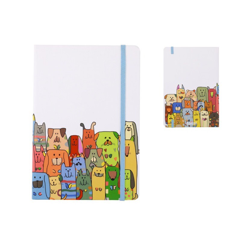 ΣΗΜΕΙΩΜΑΤΑΡΙΟ TOTAL GIFT XL2158 PAWSITIVE Α5 ΛΑΣΤΙΧΟ