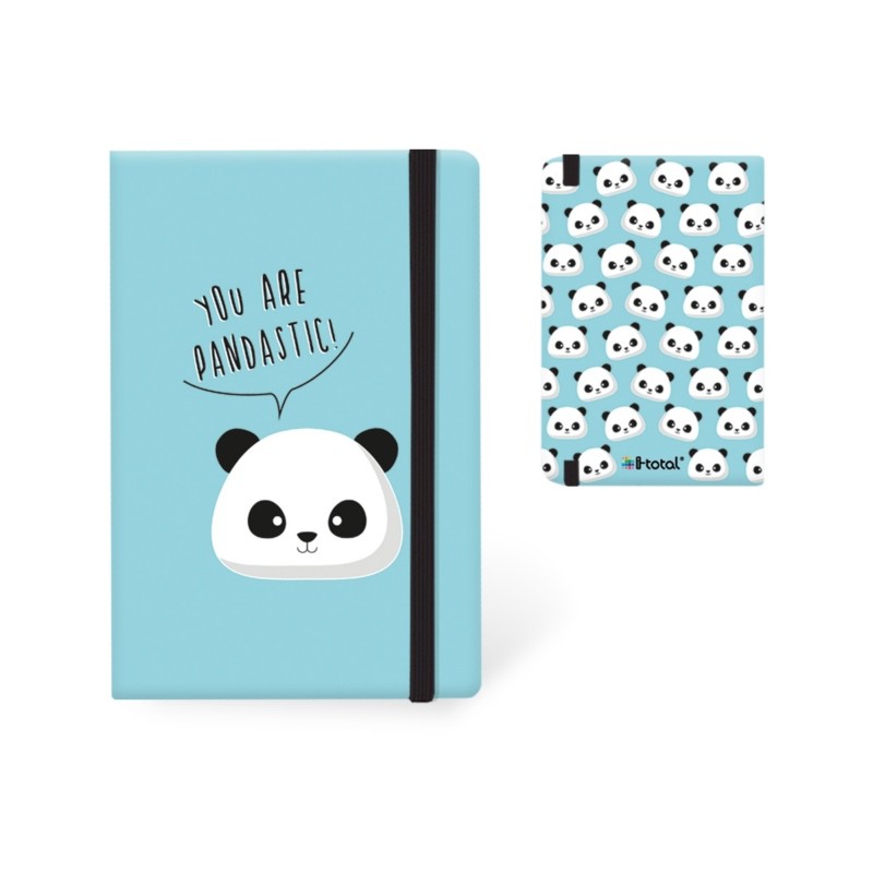ΣΗΜΕΙΩΜΑΤΑΡΙΟ TOTAL GIFT XL1811 PANDA A5 ΜΕ ΛΑΣΤΙΧΟ