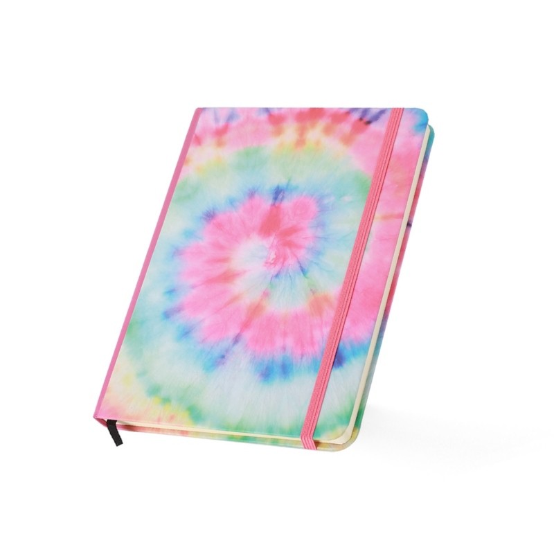 ΣΗΜΕΙΩΜΑΤΑΡΙΟ TOTAL GIFT XL2082 TIE DYE A5 ΜΕ ΛΑΣΤΙΧΟ