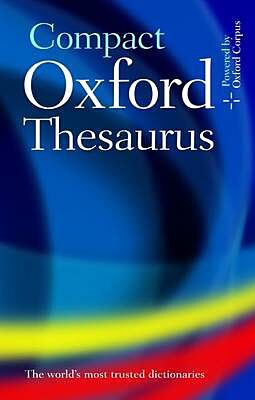 OXFORD COMPACT THESAURUS 3RD ED HC