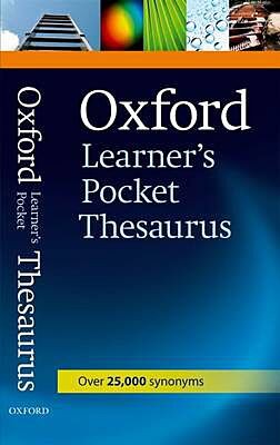 OXFORD LEARNER'S POCKET THESAURUS DICTIONARY PB