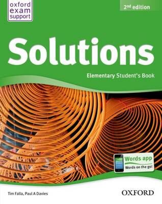 SOLUTIONS ELEMENTARY SB 2ND ED