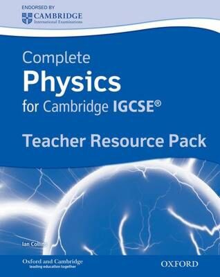 COMPLETE PHYSICS FOR CAMBRIDGE IGCSE (+ CD) TEACHER'S RESOURCE PACK PB