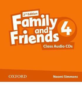 FAMILY AND FRIENDS 4 CD CLASS (3) 2ND ED