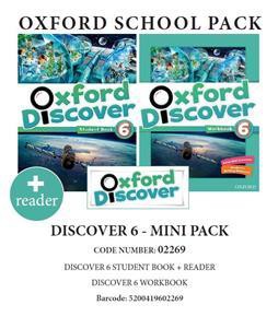OXFORD DISCOVER 6 PACK MINI (SB + WB + READER) - 02269