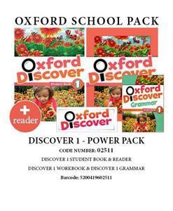 OXFORD DISCOVER 1 POWER PACK (SB+ WB+ GRAMMA+ READER) - 02511