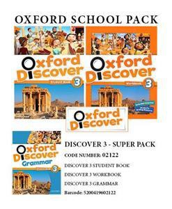 OXFORD DISCOVER 3 SUPER PACK (SB+ WB+ GRAMMAR+ COMPANION+ READER) - 02122