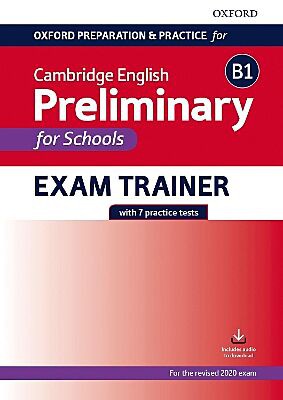 CAMBRIDGE ENGLISH B1 PRELIMINARY FOR SCHOOLS EXAM TRAINER SB