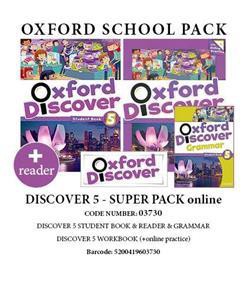 OXFORD DISCOVER 5 SUPER PACK ONLINE (SB + WB WITH ONLINE PRACTISE + GRAMMAR + READER) - 03730