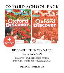 OXFORD DISCOVER 1 PACK EFL (SB + WB WITH ONLINE PRACTICE + READER: TREES) - 04379 2ND ED
