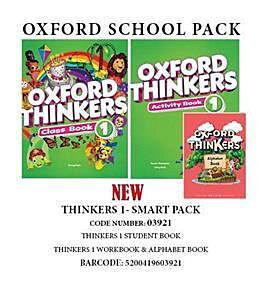 OXFORD THINKERS 1 NEW SMART PACK (SB + WB + ALPHABET BOOK 2020) 2020 - 03921
