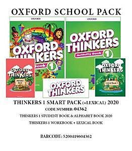 OXFORD THINKERS 1 NEW SMART PACK (SB + WB + ALPHABET BOOK 2020 + LEXICAL BOOK) 2020 - 04362