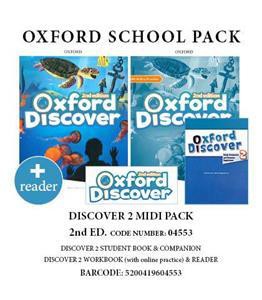 OXFORD DISCOVER 2 PACK MIDI (SB + WB + COMPANION + READER) - 04553 2ND ED